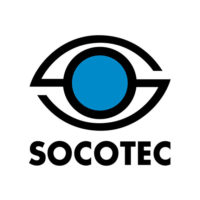 Logo SOCOTEC pour piscines en béton armé monobloc Leaderpool