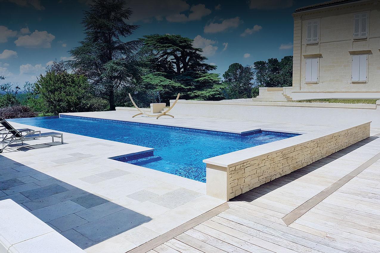 Fabricant français de piscines en béton armé haut de gamme sur mesure
