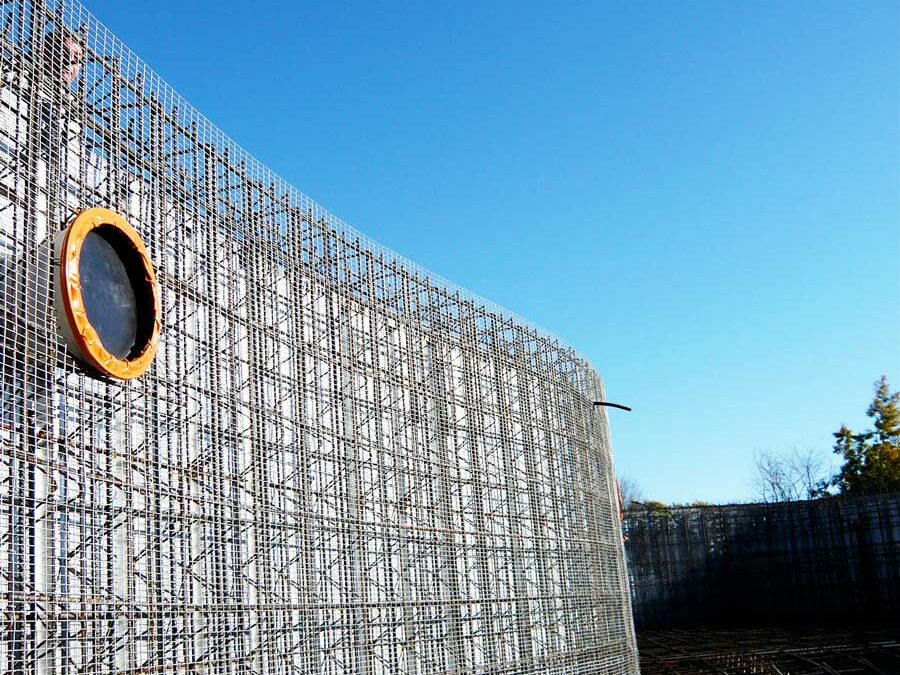 Coffrage piscine traditionnelle piscine en béton armé, concept leaderpool, construction piscines béton