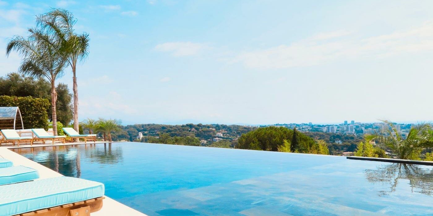 piscine en béton à Vallauris 06