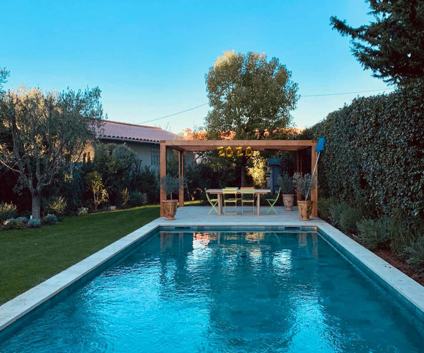 Piscines contemporaines, piscines béton, piscines miroir