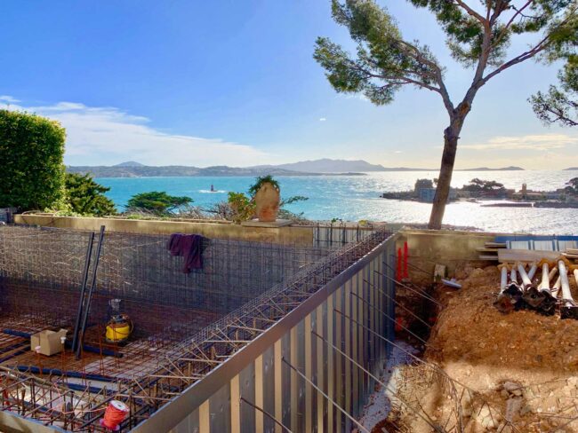 coffrage piscine béton pour piscine contemporaine coffrage piscine en béton armé pour une piscine de rêve