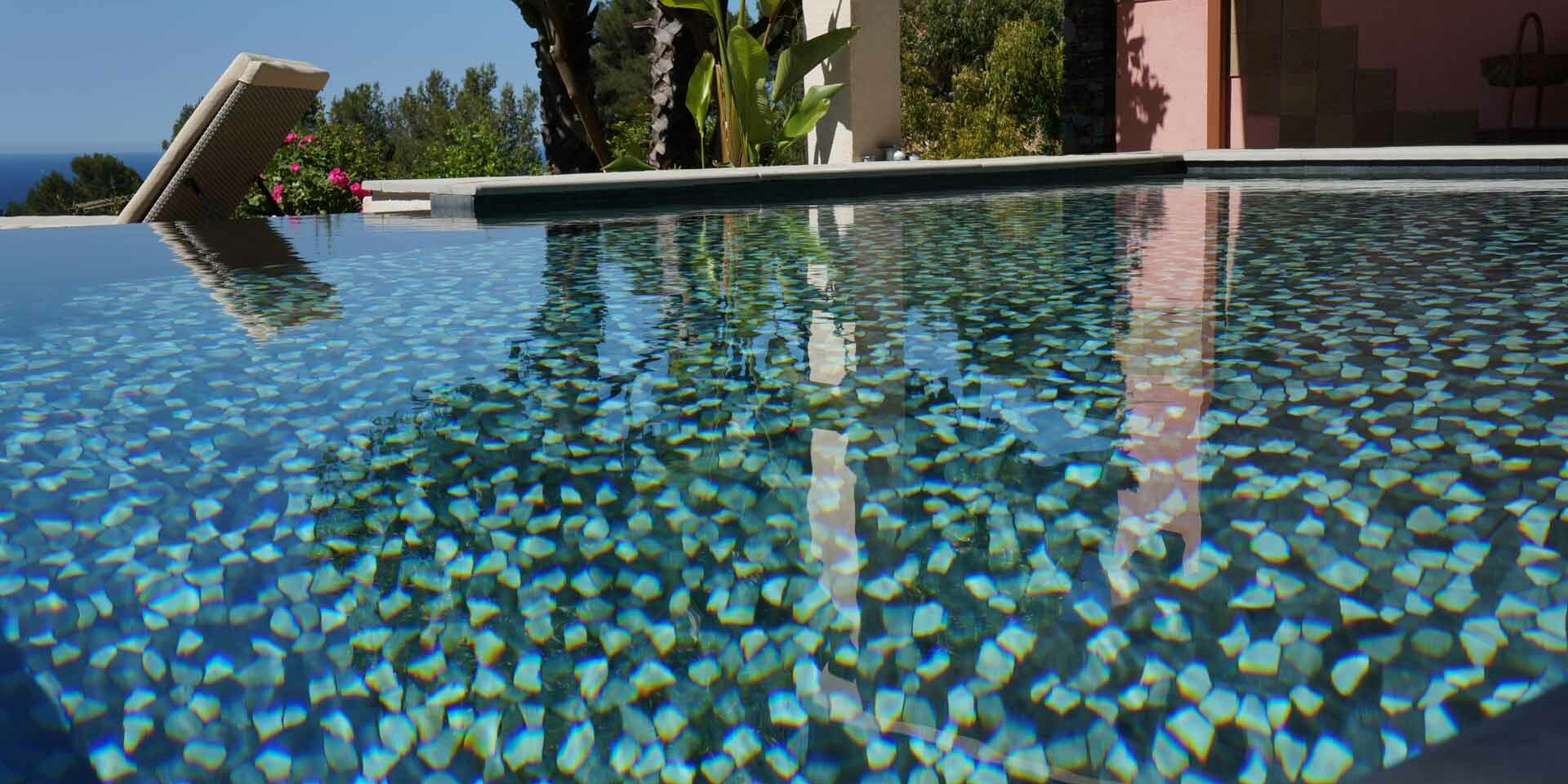 Mini piscine en béton armé